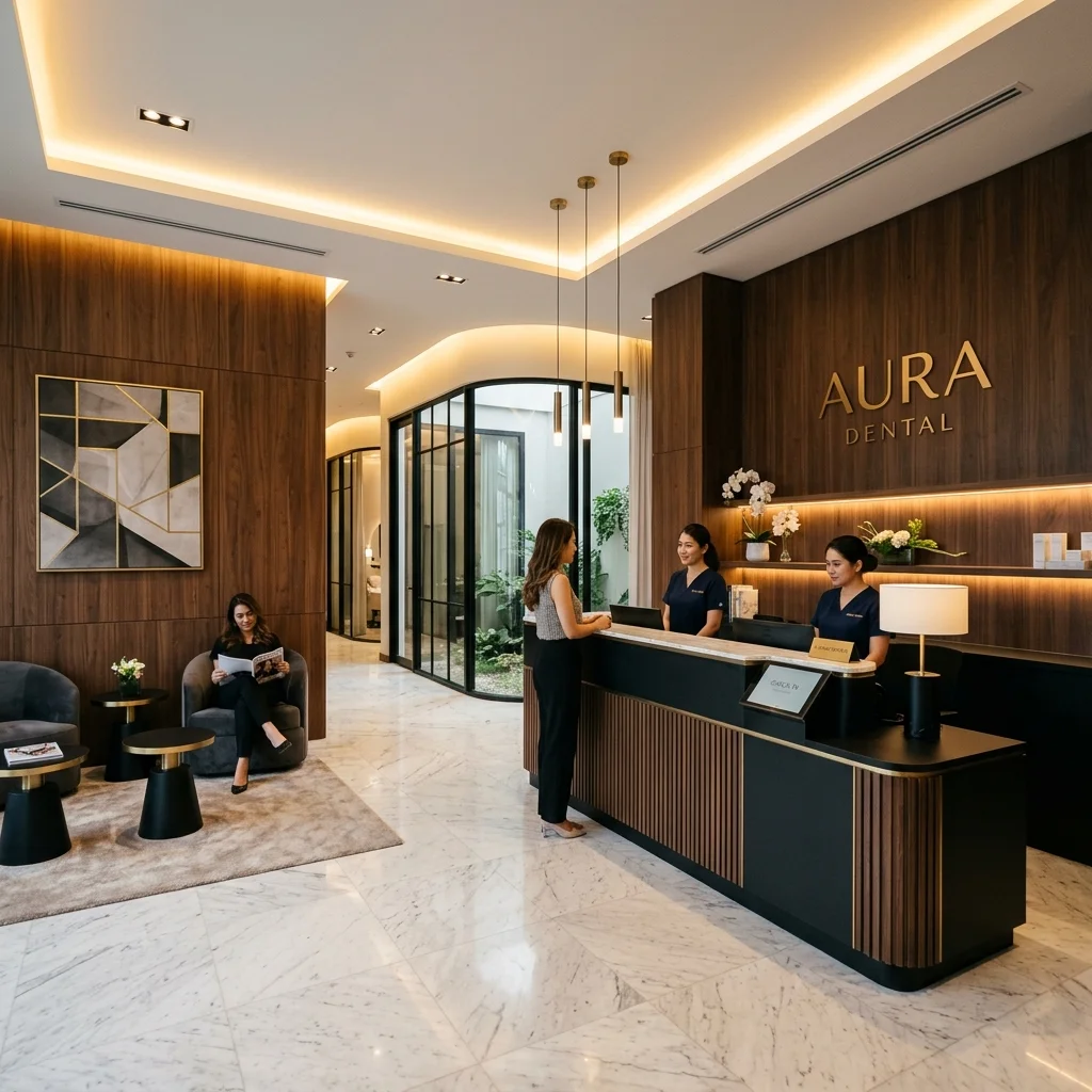 Aura Dental Entrance Lobby