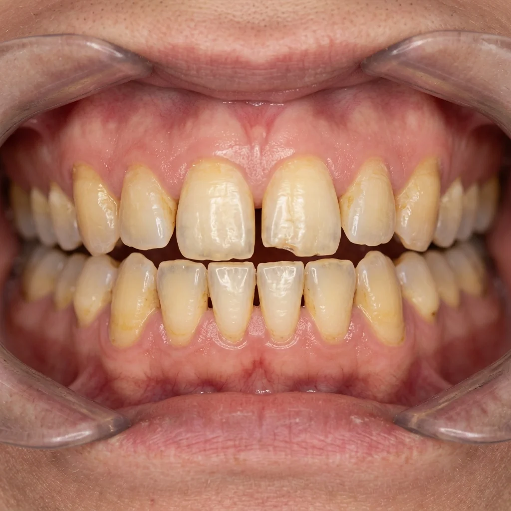 Teeth Before Veneers